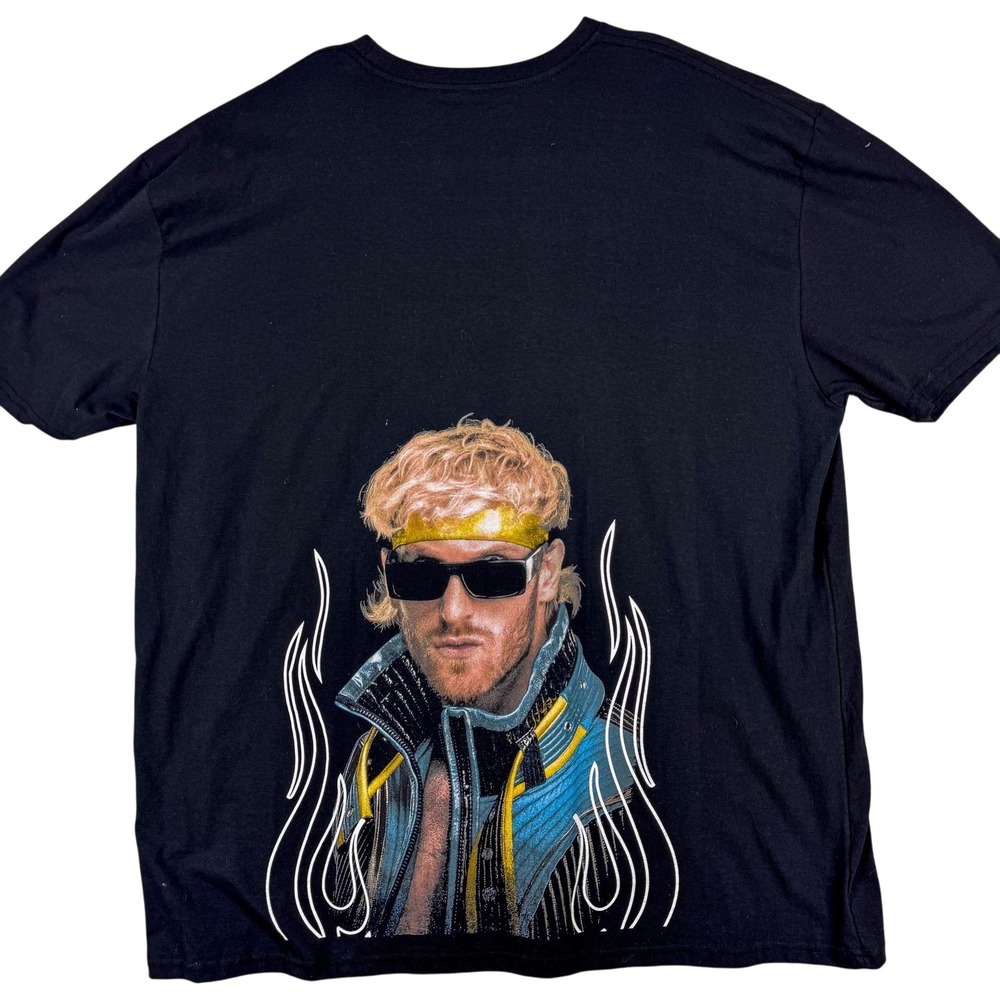 WWE Logan Paul Shirt Mens 3XL Black Wrestling Still Humble Graphic Tee